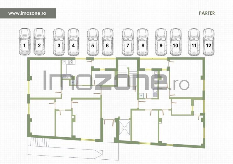 Pacii,  Ap., 2 cam. dec. 56 mp. + Terasa acoperita 43 mp,+ Pod, Comision 0%