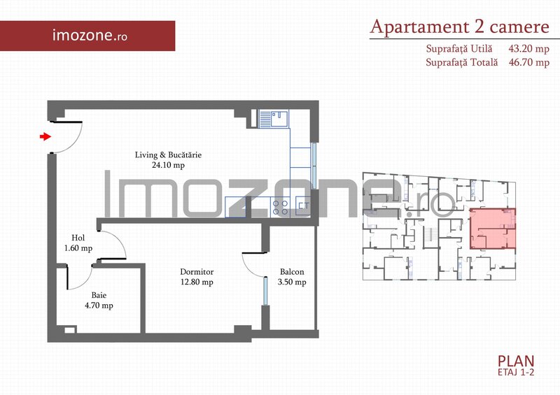 Pacii Ap 2 cam. 46 mp, etaj 1 din 4,  metrou Pacii 10 min, str Margelelor, comision 0%